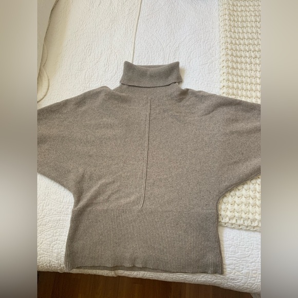 Loft wool cashmere blend dolman turtleneck - Picture 3 of 6